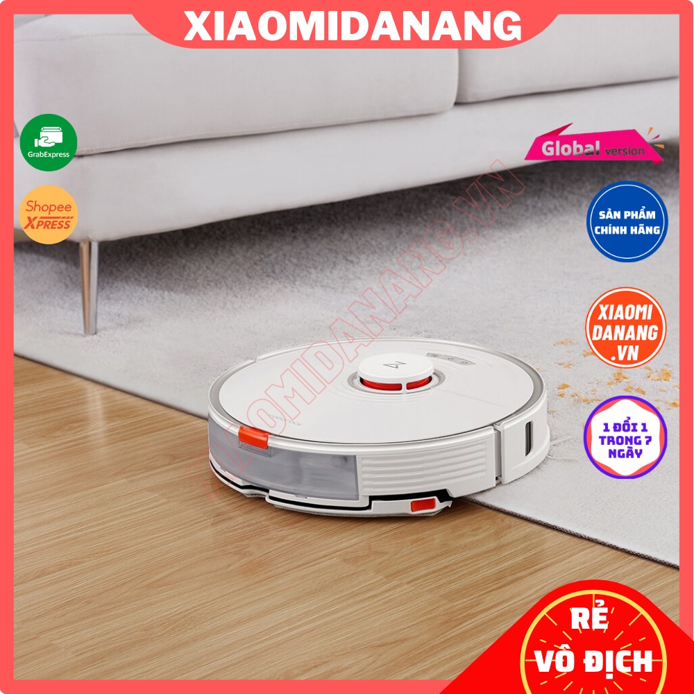 Robot hút bụi lau nhà Roborock S7 Công nghệ lau rung sóng âm BH 12 THÁNG