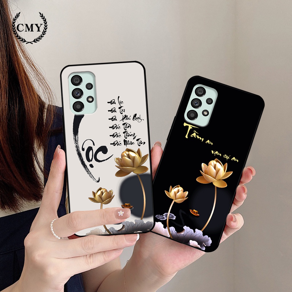 Ốp lưng Samsung A13 - A23 - A32 - A33 in hình phong cách chữ thư pháp cha mẹ, tài lộc