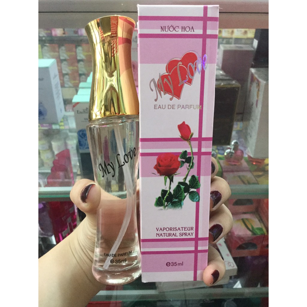 NƯỚC HOA MYLOVE 35ML HỒNG