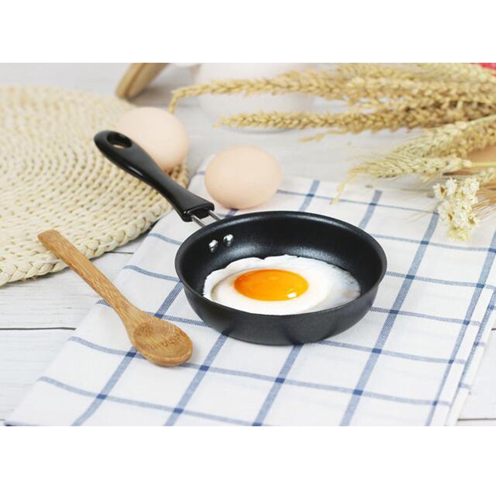 Chef Mini Non Stick Iron Frying Pan Fry Skillet Restaurant Kitchen Cookware