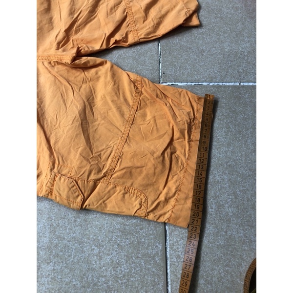 Size 29 quần short ngố đùi nam màu cam túi hộp mới ok 2hand
