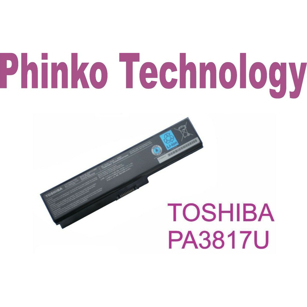 Pin laptop Toshiba M300 M305 M310 M320 M325 M330 U400 U405 – PA3634U – 6 CELL BH 6 tháng