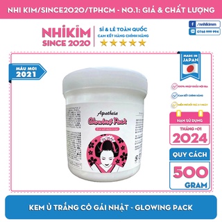 Kem ủ trắng cô gái nhật glowing pack