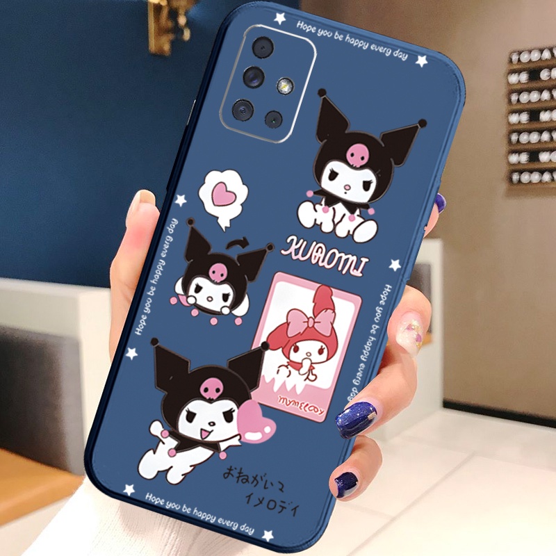 Ốp Điện Thoại Cạnh Vuông In Hình My Melody Cho Samsung Galaxy A31 A32 4G A52 A72 5G A11 A51 A71 A10S A50 A30S A20S M42