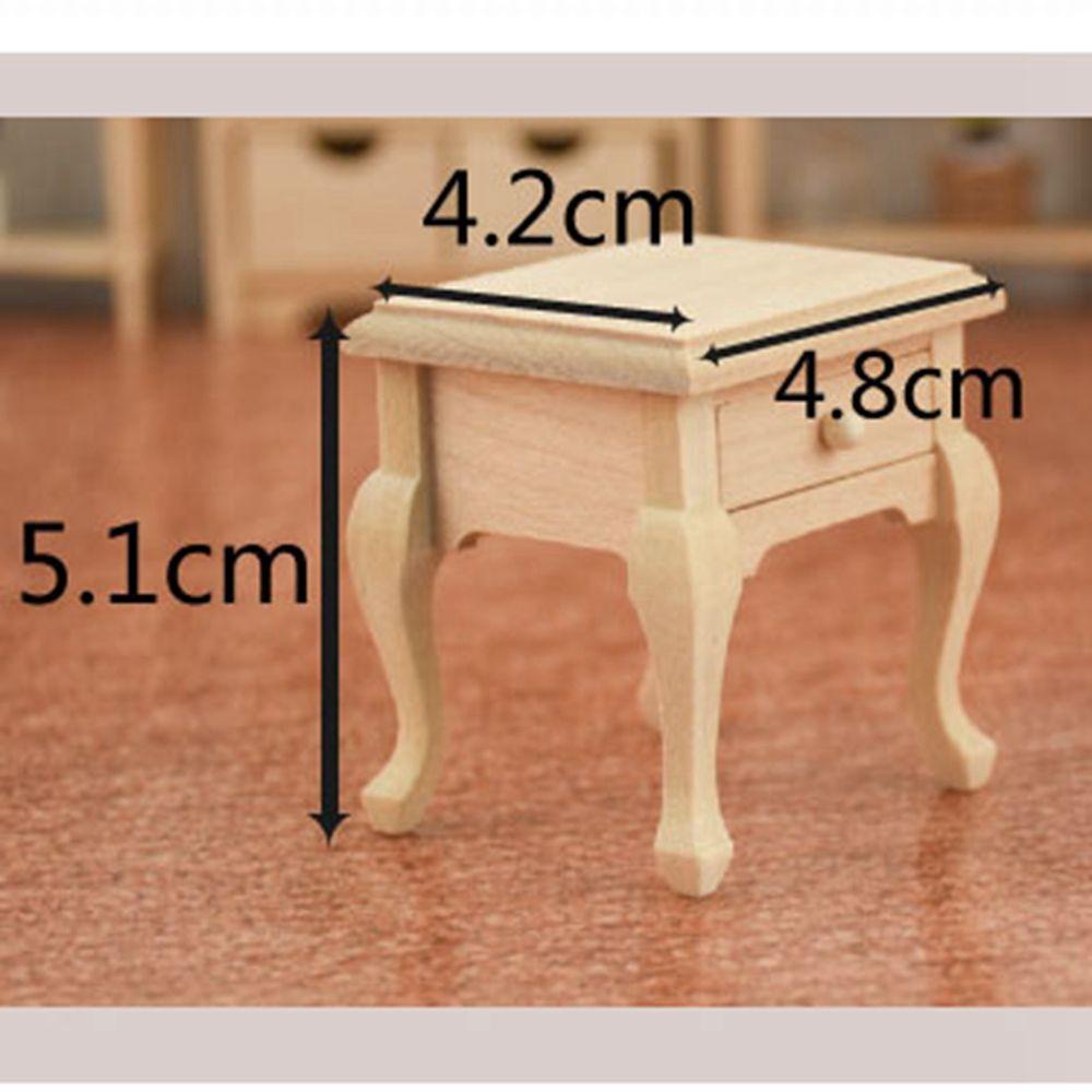 Bàn Trang Trí Nhà Búp Bê 4.8 * 4.2 * 5.1cm Tỉ Lệ 1: 12
