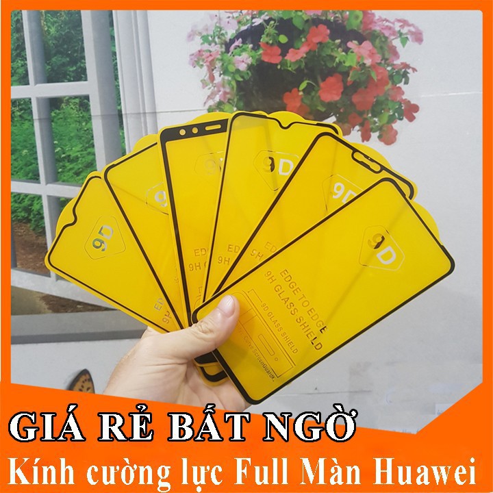 Kính cường lực Huawei😍FREE SHIP😍 kính cường lực huawei P30, P30 lite, Y9 2019, Y9 prime 2019, Nova 3i, Nova3e chuẩn 9D