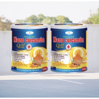 combo 2 hộp sữa nghệ nano curcumin gold 900g hàng chính hãng