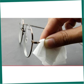 Giấy Lau Kính Mắt, Khăn lau kính chống mờ sương, dùng 1 lần | 1 tờ | Thiết bị ngành kính mắt