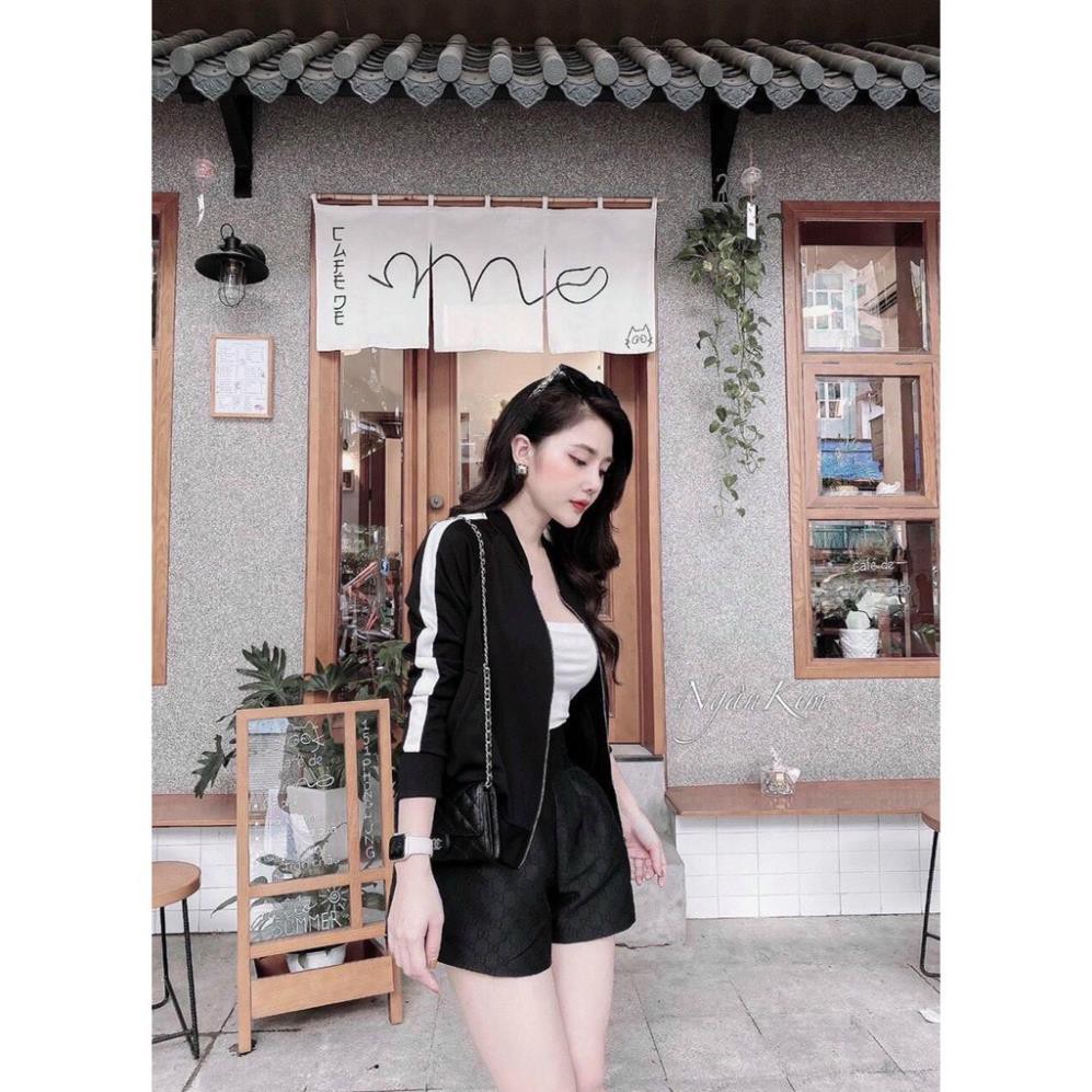 Áo khoác dù thể thao cổ bo chạy sọc cá tính - KD1 | BigBuy360 - bigbuy360.vn