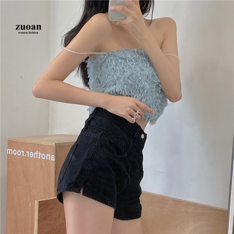 SUXI Áo dây phong cách Hàn Quốc gợi cảm cho nữ