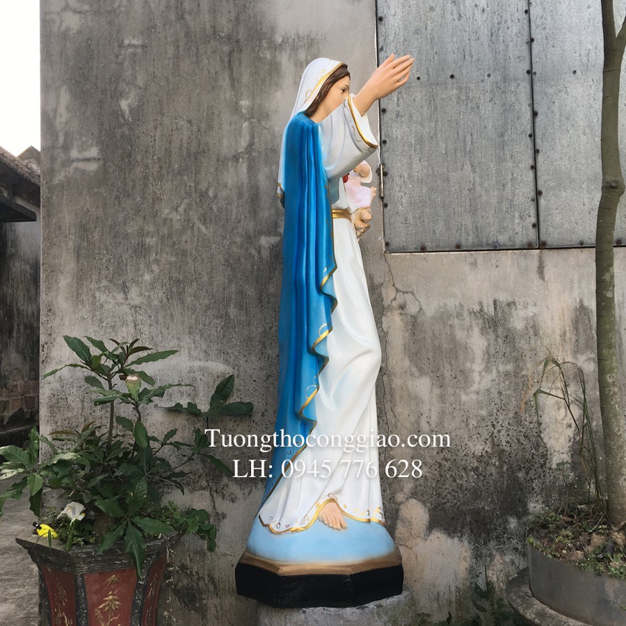 Tượng Đức Mẹ phù hộ các Giáo Hữu 1m4