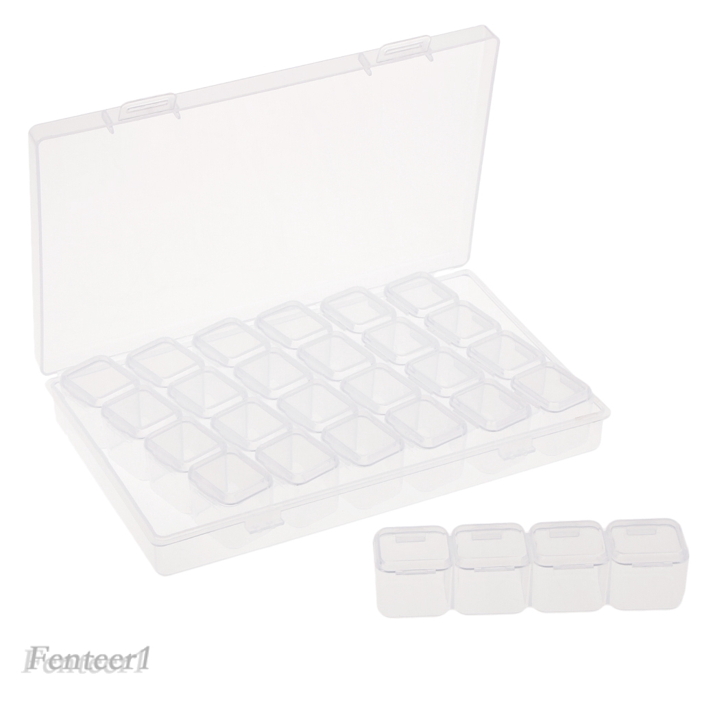 Hộp Đựng Trang Sức Hạt Cườm Điện Tử 28 Ngăn