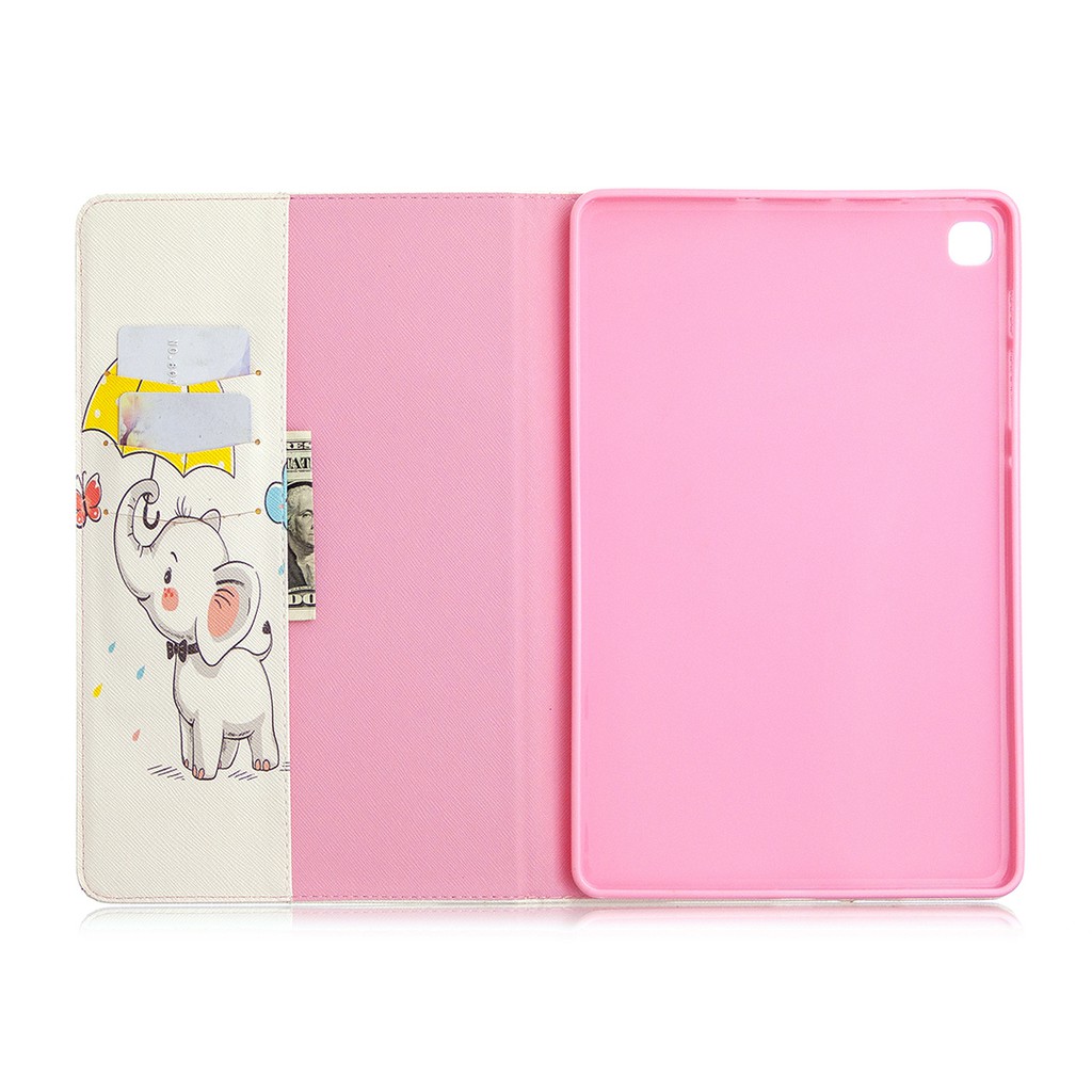 Cute pattern flip leather Case Samsung Galaxy Tab A 8.0 2019 SM-T290 T295 Shockproof Folding Stand Tablet cover