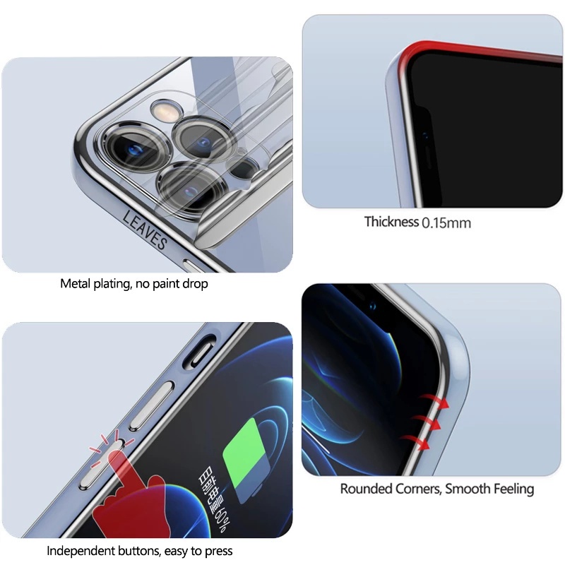 Ốp Điện Thoại Mềm Mạ Điện Họa Tiết Lá Phong 2022 Cho OPPO Reno 8Z 7 Z 5G 7 Pro Reno 7 SE 8 Lite 8 Pro +