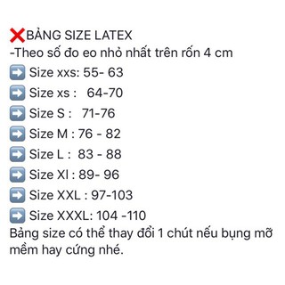 Đai nịt bụng siết eo latex dài 29cm Hi Lạp!