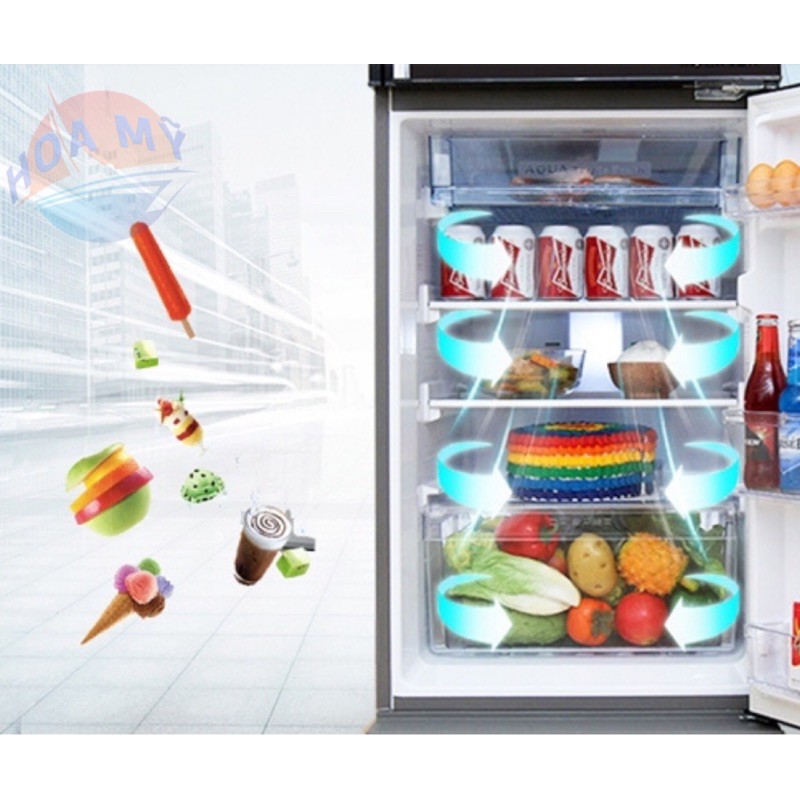 Tủ lạnh Aqua Inverter 204 lít AQR-I227BN