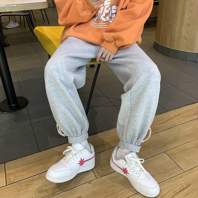(Ảnh thật)Quần Jogger unisex bo chân, Quần thể thao nam nữ ống suông 3 sọc lạ hottrend 2022,chất da cá dày dặn cao cấp