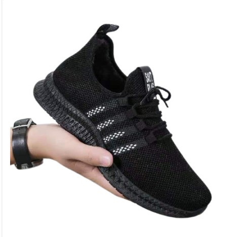 Giày Sneaker Thể Thao Phom Hàn Quốc - Đen s66