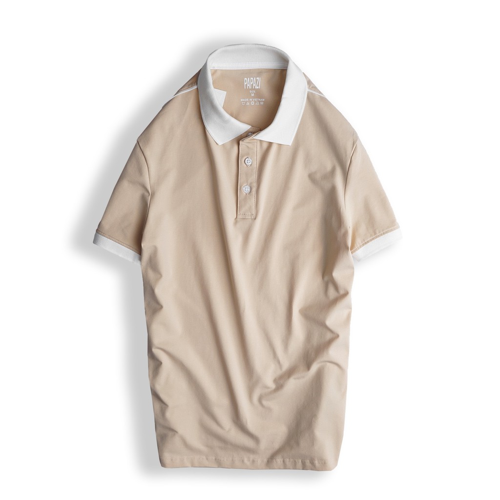 Áo Polo nam cổ bẻ phối viền vai tỉ mỉ từng chi tiết nhỏ 100% chất Cotton thoáng mát, co giãn 4 chiều style basic - PAP | BigBuy360 - bigbuy360.vn