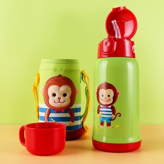 Bình nước giữ nhiệt Cartoon Kids Vacuum Bottle 550ml Lock&Lock LHC1435MKY