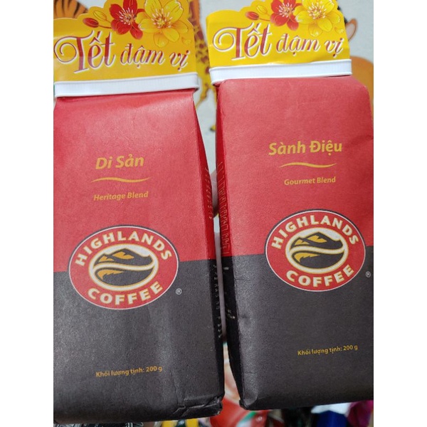 Cà phê rang xay Highlands Coffee gói 200g