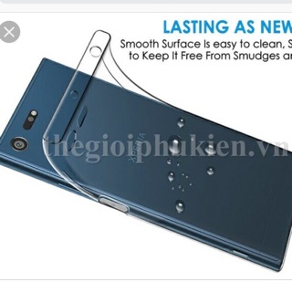 Ốp lưng dẻo cho Sony Xperia XZ Premium silicon trong suốt