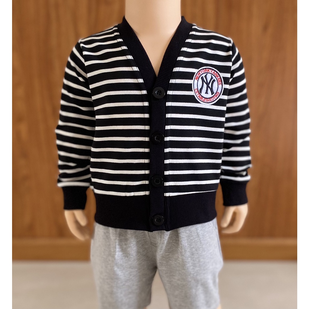 Áo khoác cardigan cho bé trai 8 - 30kg