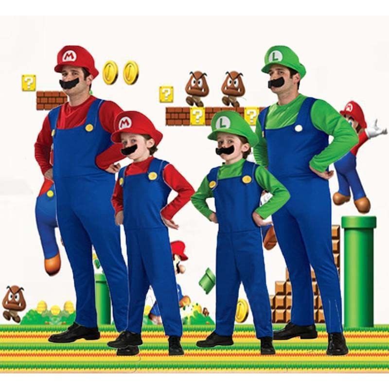 Trang Phục Hóa Trang Nhân Vật Hoạt Hình Super Mario Bros Luigi | BigBuy360 - bigbuy360.vn