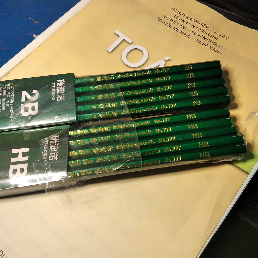 Combo 10 bút chì loại tốt Little Dino