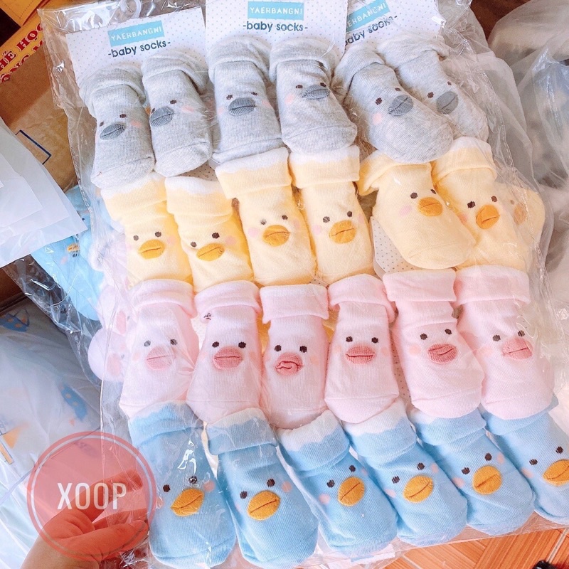 Sét tất cổ vịt, có chống trơn trượt , hàng chính hãng cho bé