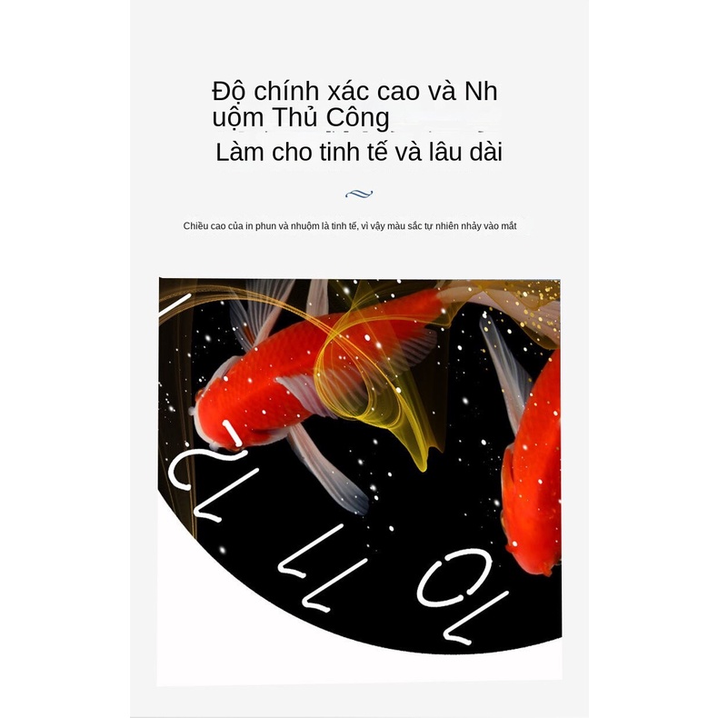 Đồng Hồ Treo Tường Không Cần Đục Lỗ Thiết Kế Sáng Tạo Trang Trí Phòng Khách / Phòng Ngủ