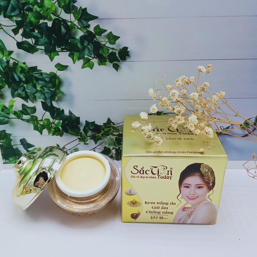 Kem Trắng da giữ ẩm chống nắng Sắc Tiên Today 8g - 18g - 25g - 30g | BigBuy360 - bigbuy360.vn