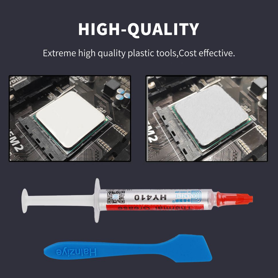 【SUN】HY410-TU2G High Performance Thermal Grease Paste CPU Processor Cooling Device
