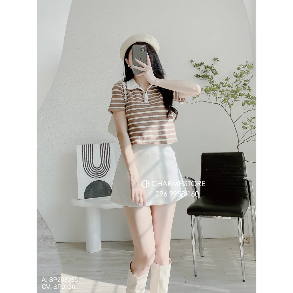 Chân váy dáng chữ A basic thiết kế Charme 102042