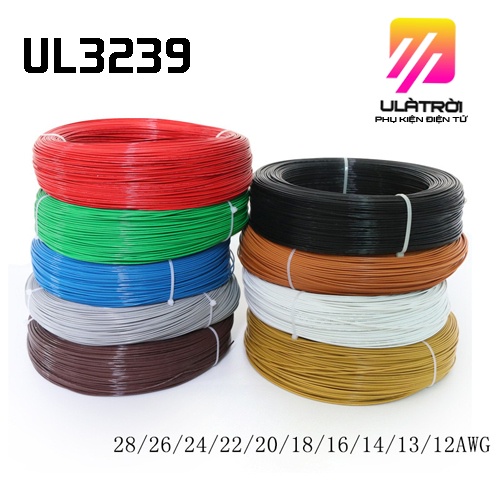 3239 Dây điện silicone chịu nhiệt UL3239 AWG chuyên dụng