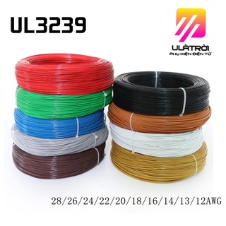  3239 Dây điện silicone chịu nhiệt UL3239 AWG chuyên dụng 