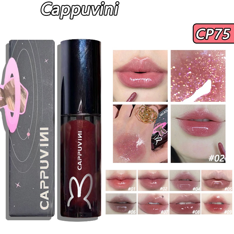 Son môi Cappuvini dưỡng ẩm nhiều màu lâu trôi 2.5g tùy chọn