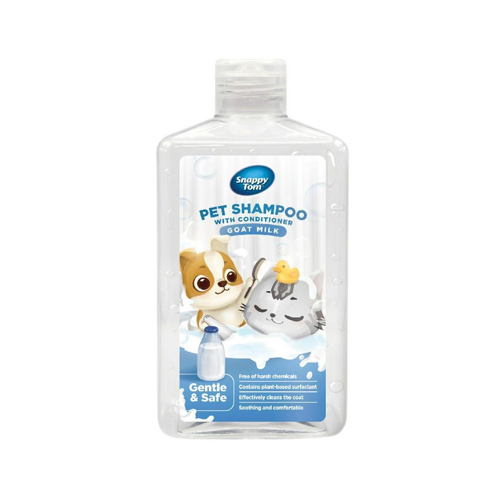 Sữa tắm kết hợp dầu xả Snappy Tom cho chó mèo, Sữa tắm cho chó mèo SnappyTom- Chai 500ml