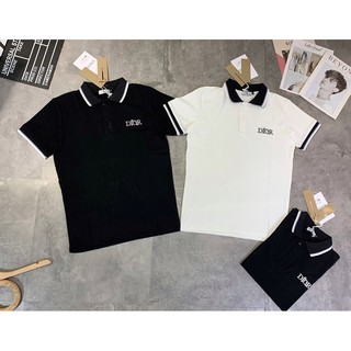 Áo Polo phối cổ kẻ lịch lãm
