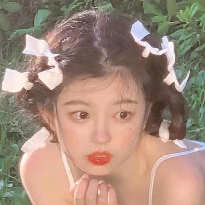 Kẹp tóc vải trang trí hình nơ dễ thương Tiệm Thêu Việt phong cách lolita Hàn Quốc nữ tính