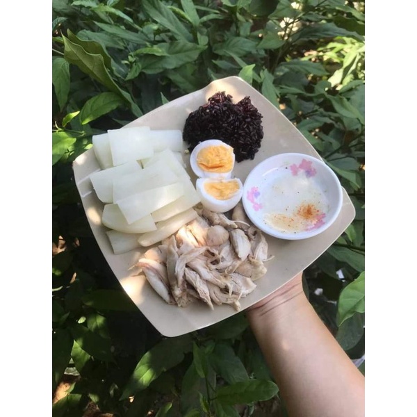 Gạo lứt đen 1kg hút chân không