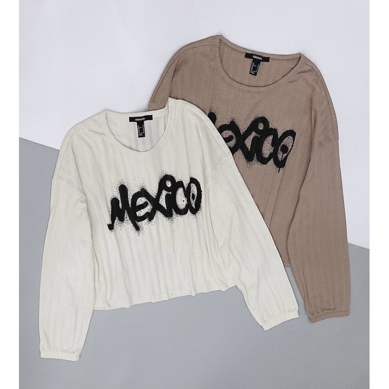 Áo croptop form rộng xuất dư xịn