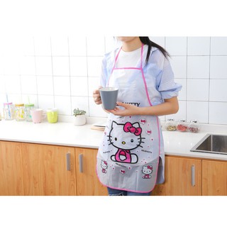 [FREESHIP]Tạp dề nilon in hình cute