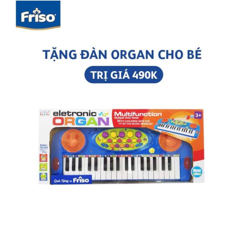 Đồ Chơi Đàn Organ 37 Phím Cho Bé, hàng tặng Friso