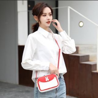 Túi đeo chéo tag thỏ dễ thương