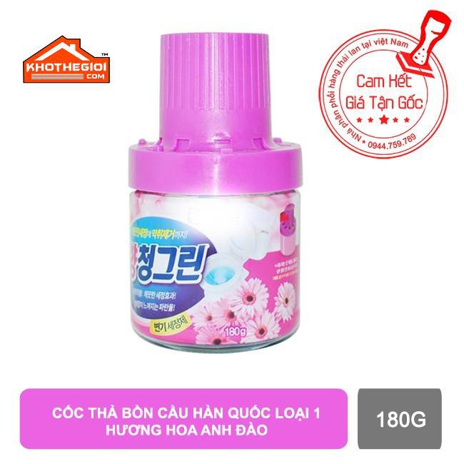 Cốc thả bồn cầu hàn quốc loại 1 hương hoa anh đào 400g x1 CỐC