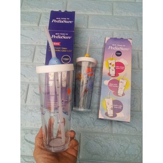Ly thủy tinh BIẾN HÌNH kèm ống hút Luminarc