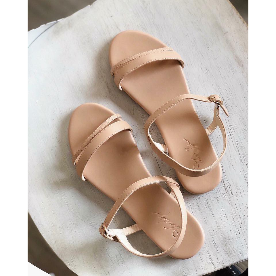 sandal bệt quai mảnh