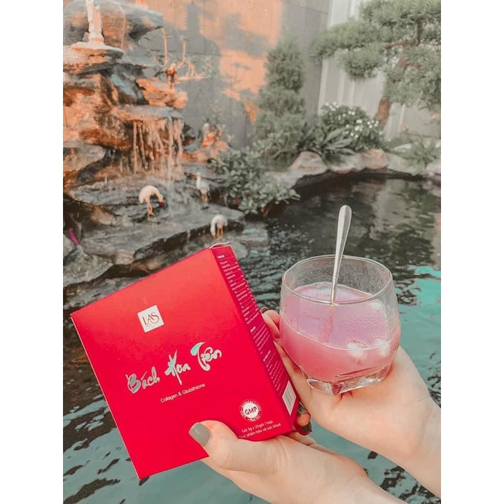 Cốm uống đẹp da Tăng v1 Bách Hoa Tiên Las Beauty làm đẹp nội sinh | Thế Giới Skin Care