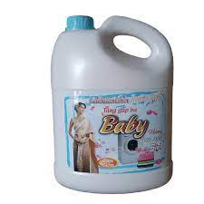 SALE NƯỚC GIẶT BABY GOLD 5in1 CAN 3.8L THƠM DỊU NHẸ KHÔNG CẦN NƯỚC XẢ (Siêu HOT)